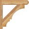 Ekena Millwork Balboa Rough Sawn Craftsman Outlooker, Western Red Cedar, 6"W x 26"D x 26"H OUT06X26X26BOA04RWR - alternate 3